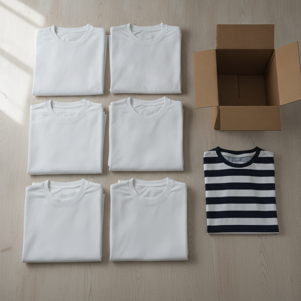Mustersatz mit sechs Trikots in den Größen XS bis XXL