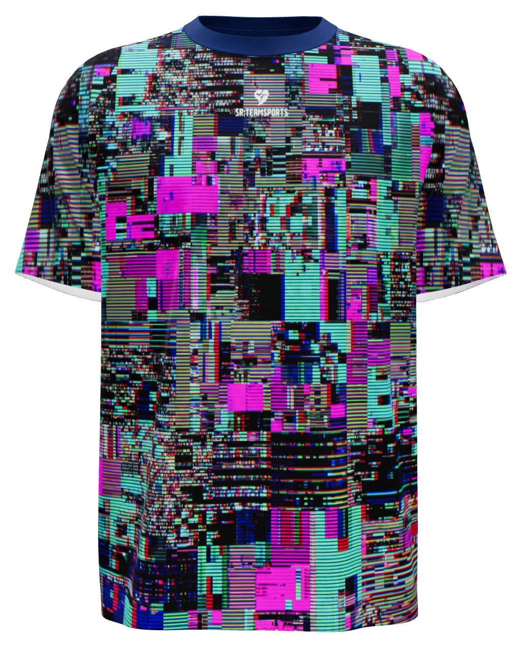Esports Trikot mit Glitch-Motiv von SR Teamsports